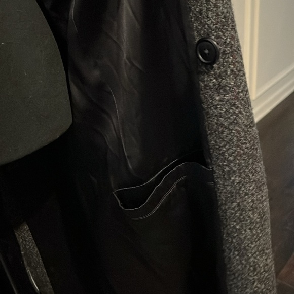 Rare BW Harris Herringbone Men’s Overcoat - Picture 5 of 15